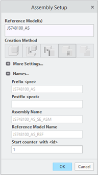 Preview of the electrode assembly in SMARTElectrode