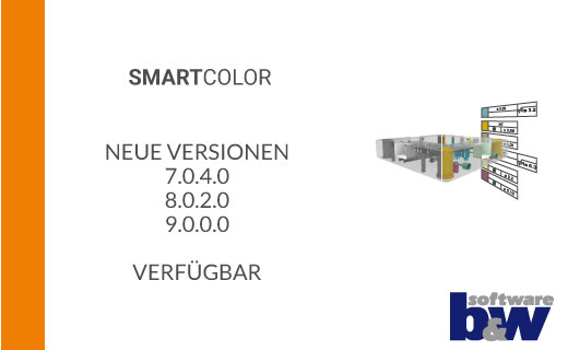 Neue SMARTColor-Versionen verfügbar